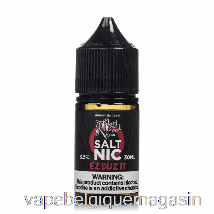 Jus De Vape Ez Duz It - Sel Impitoyable - 30 Ml 35 Mg